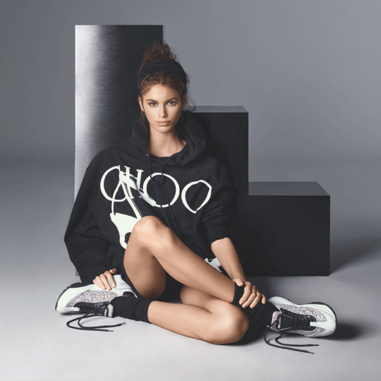 Kaia Gerber Stuns in New Jimmy Choo Campaign • Aventura Mall