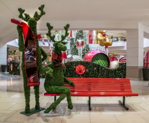 Holiday photo spots at Aventura Mall