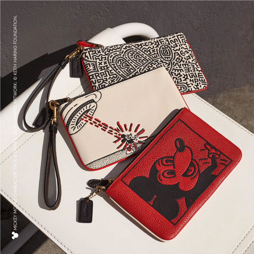 disney mickey mouse x keith haring madison shoulder bag 19