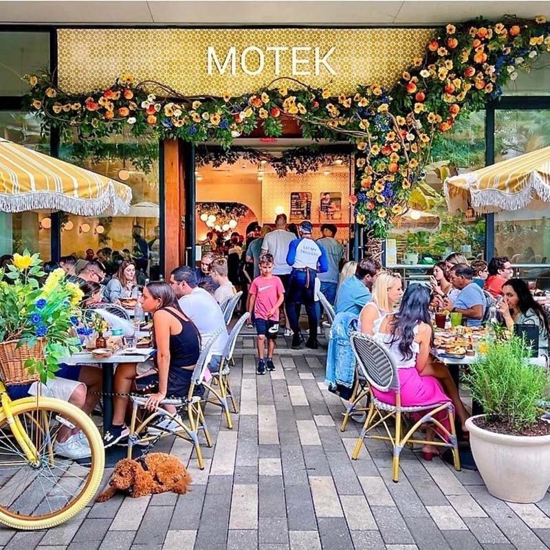 Motek restaurant at Aventura Mall