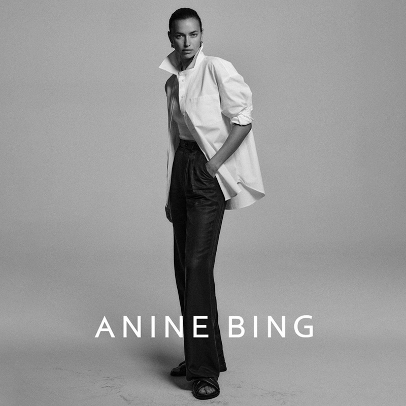 Irina Shayk Stars in Anine Bing