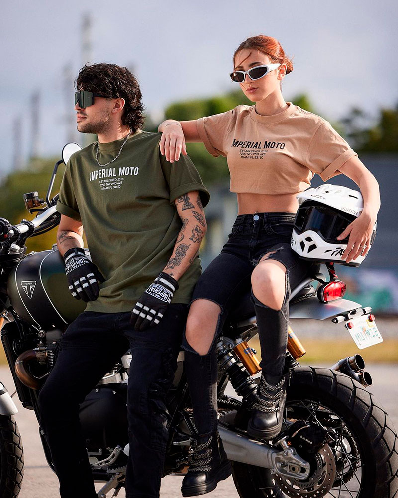 Imperial Moto inspired lifestyle brand at Aventura Mall