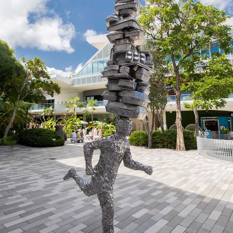 Aventura Mall Expands Public Art Collection with Takeaway by Tom Friedman