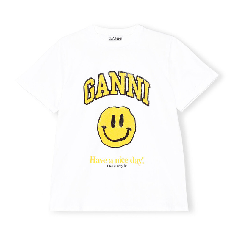 Basic Cotton Jersey T-shirt - Smiley