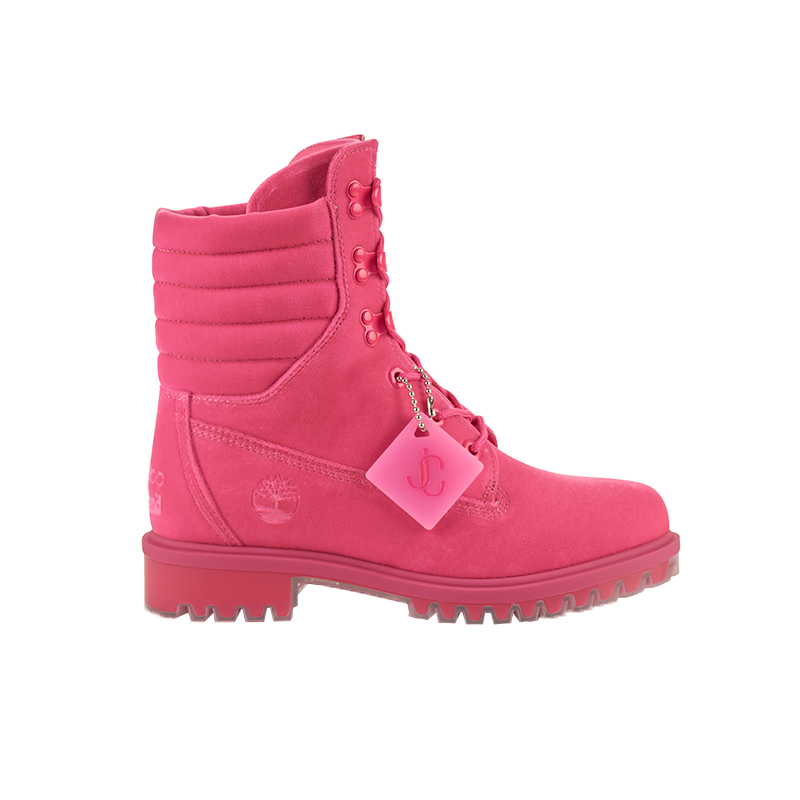 Timberland hot pink boots