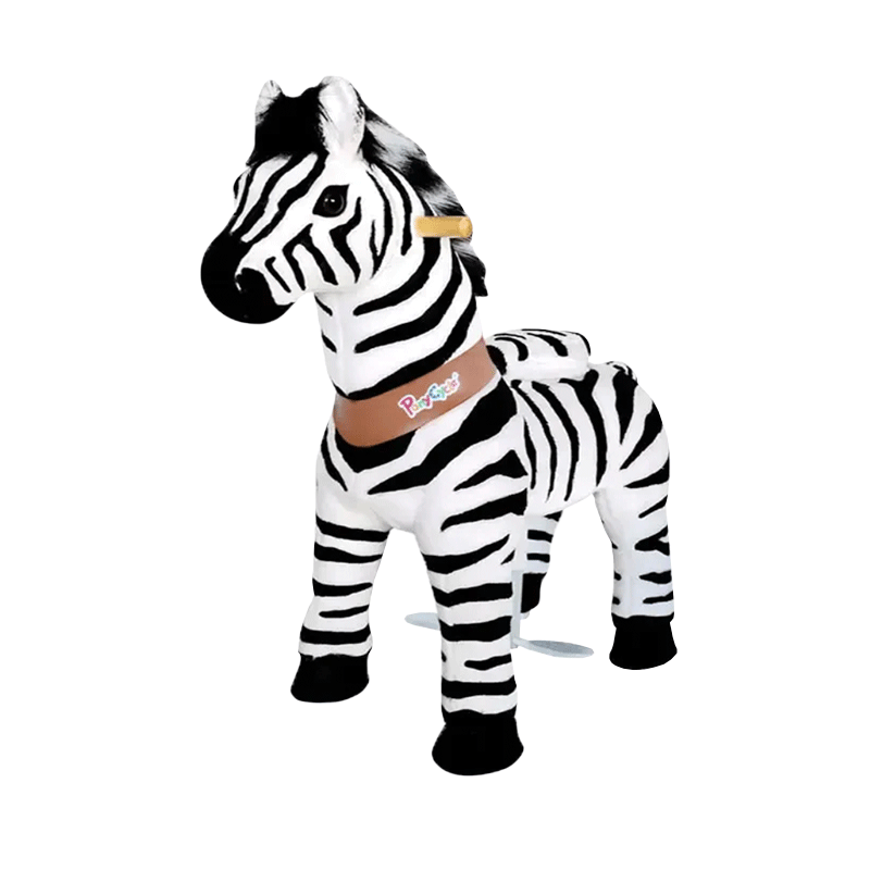 Ponycycle ride on toy zebra