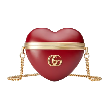 GG Marmont heart-shaped case for AirPods Pro