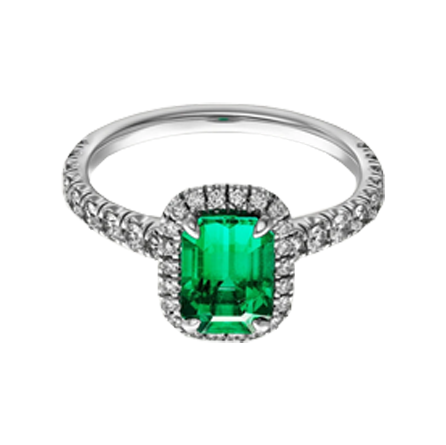 Cartier emerald ring