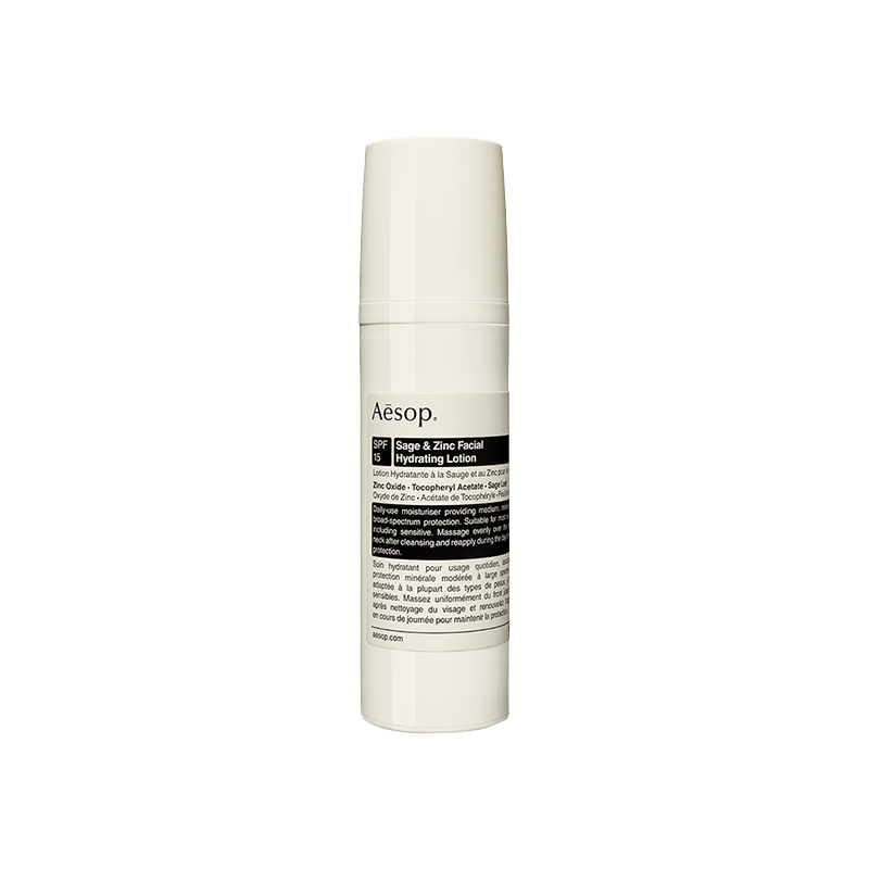 Sage & Zinc Facial Hydrating Lotion with SPF15