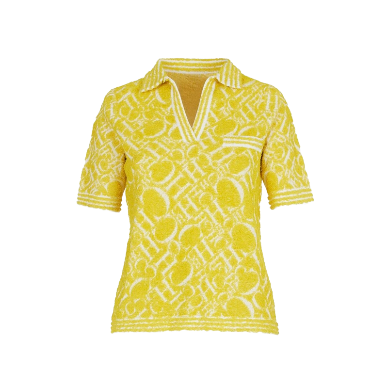 Yellow polo shirt - carolina herrera