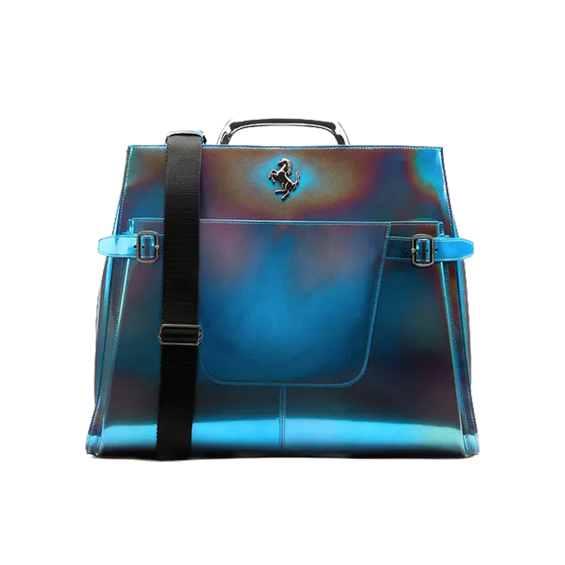 Patent Leather Duffle Bag