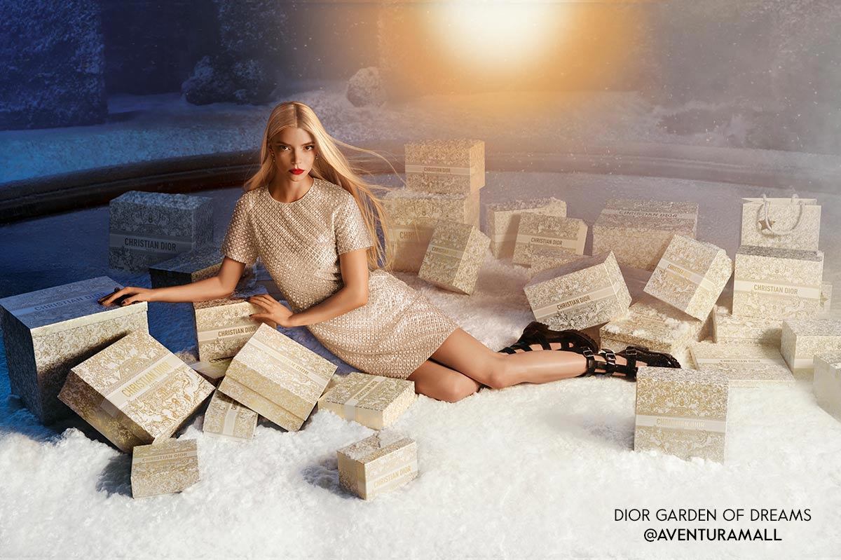 The Dior Garden of Dreams at Aventura Mall