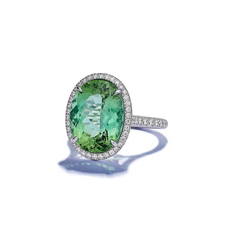 Green Tourmaline Soleste® Ring at Tiffany & Co.