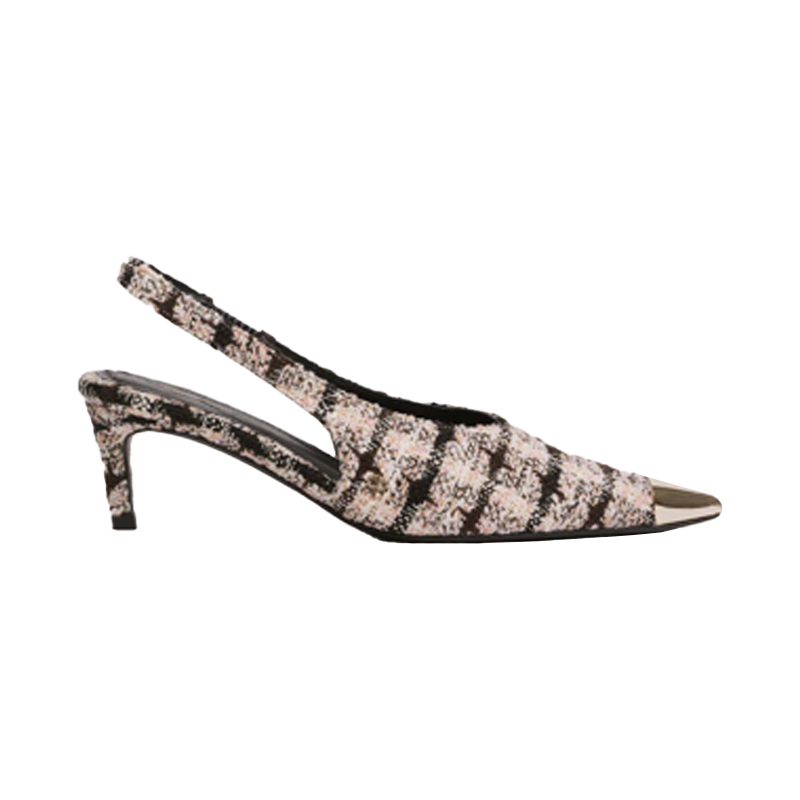 Anine Bing Tweed Slingback Available at Anine Bing