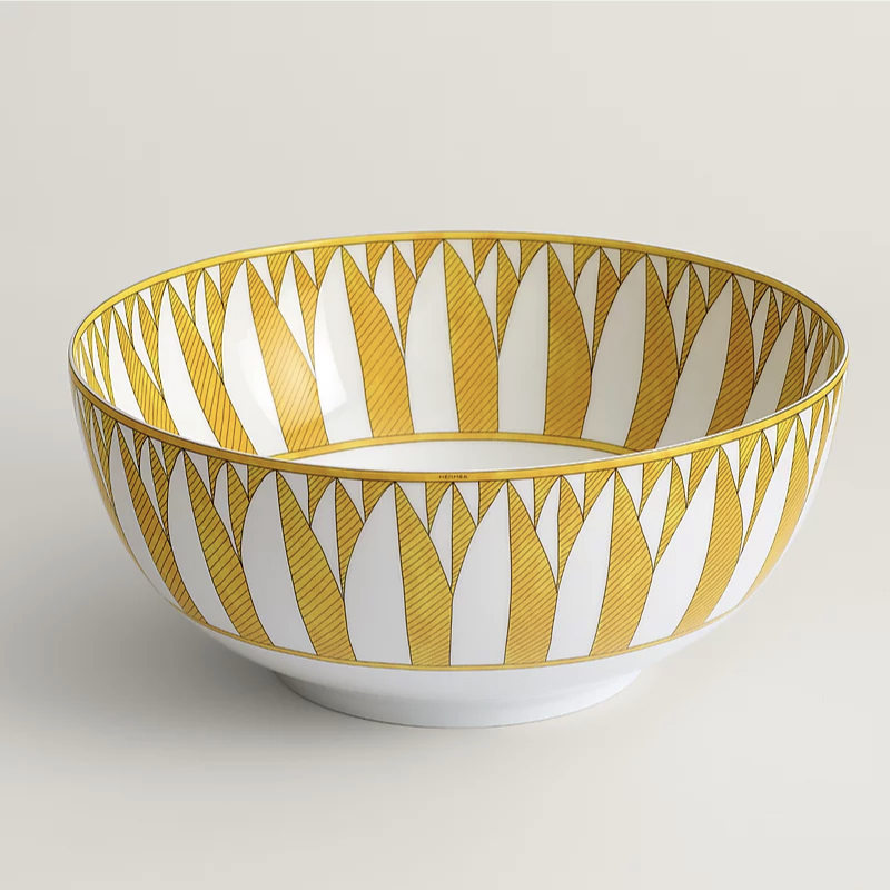 Soleil d’Hermès salad bowl, large model