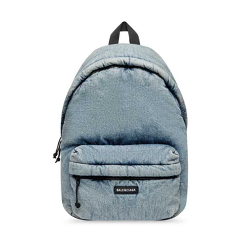 Balenciaga Explorer Denim Backpack