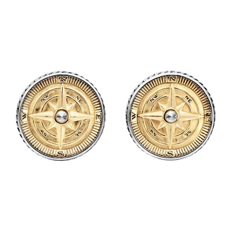 David-Yurman-Maritime-Compass-Cufflinks