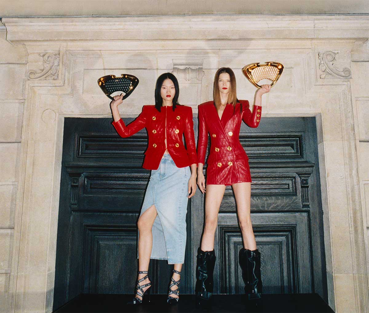 Balmain Serves Major Glitz with Resort 2025