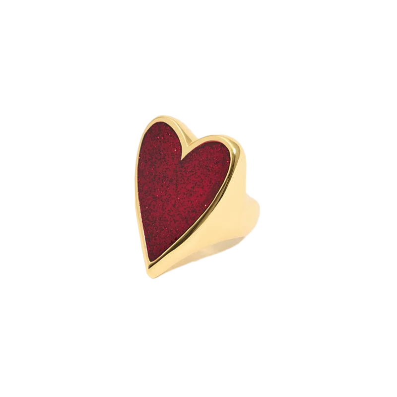 Bimba Y Lola heart ring