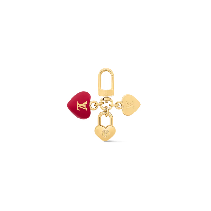 Micro Charms Heart Bag Charm