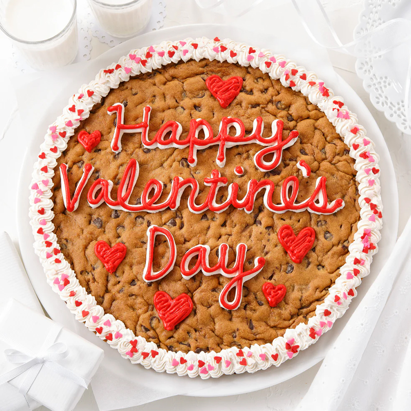 Love Note Cookie Cake