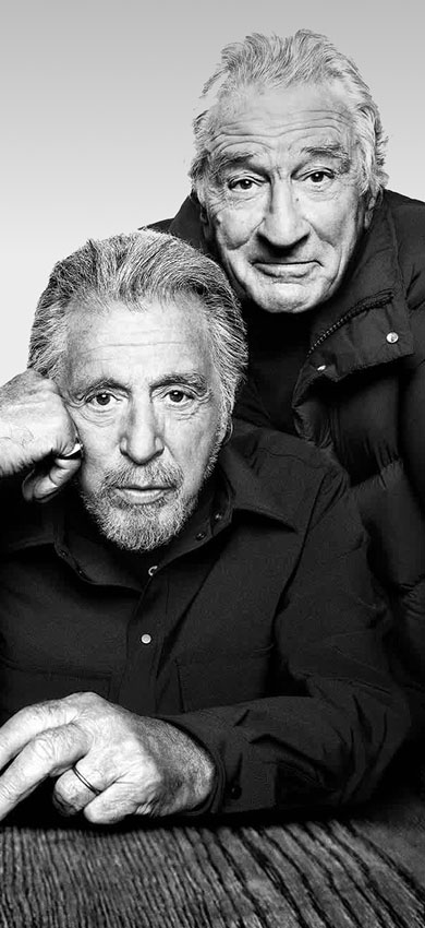Moncler Al Pacino and Robert De Niro